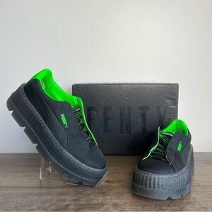 Puma x Fenty Cleated Creeper Platform Women's Shoe Black Gecko Size 8.5 #B1404